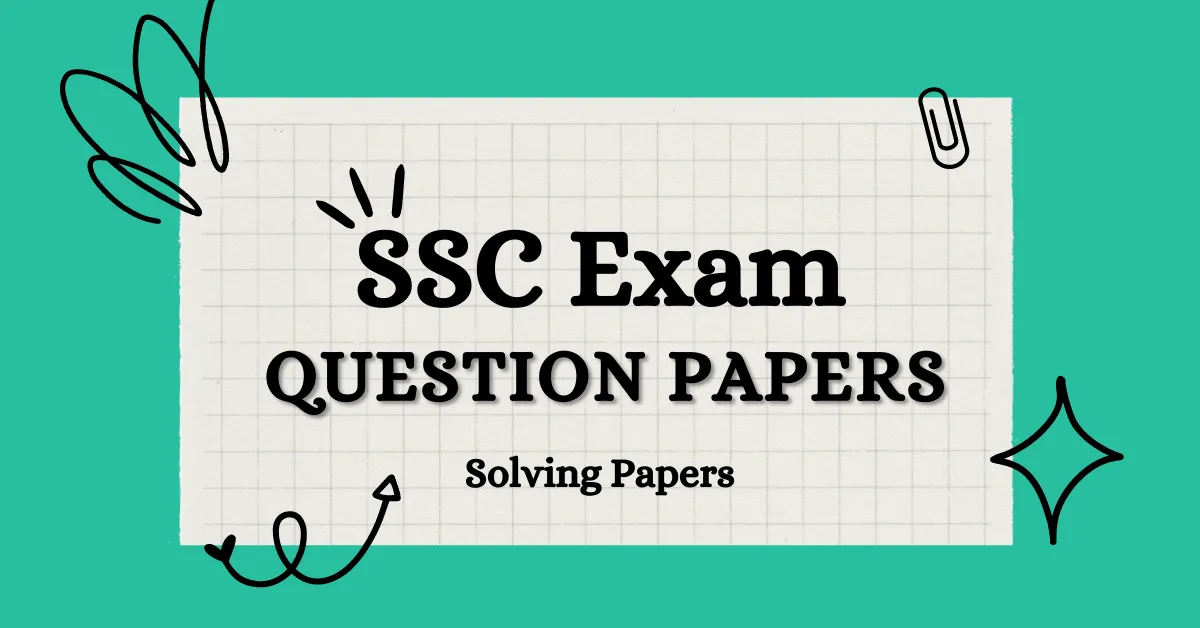 Download Ssc Cgl Previous Year Question Paper